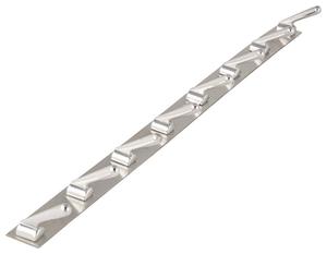 Stainless Steel 8 Pin Cloth <b>Hook</b> SS202 Wall Mounted Heavy Duty Rustproof Door <b>Hook</b> Towel Coat Hanger Organizer - Product Image 1