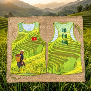 Custom Runner Tank Top OEM ODM Wholesale Quick Dry <b>Running</b> <b>Singlet</b> Manufacturer - Product Image 4