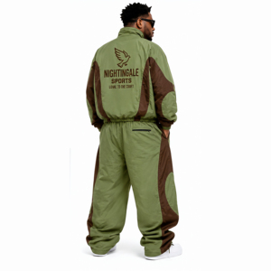 Ensemble de veste et pantalon pour homme, très vendu, deux pièces, veste 100% nylon, coupe-vent, imperméable, pour la course à pied et le sport - Product Image 4