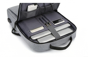 Slim Laptop <b>Backpack</b> for Men Women Business Travel Bookbag with USB Charging Port Water Resistant <b>College</b> School - Product Image 6