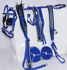 Conjunto de arnés de equitación de nailon de alta calidad para caballos a un precio asequible, fabricante de la India. - Product Image 3