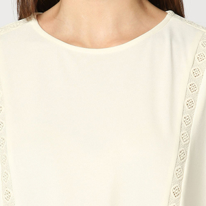 Camisetas de Lona Bordadas Personalizadas para Mujer, Fabricante OEM, Diseño de Puntadas, Transpirables, Ecológicas, para Marcas de Ropa, Pedidos al por Mayor - Product Image 4