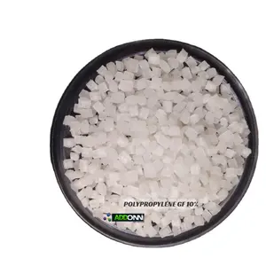PP GF Vật liệu cường độ cao hạt thủy tinh PolyPropylen PP gf10 % hợp chất tự nhiên