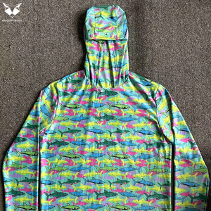 Premium 4-Way Stretch UPF 50 Moisture-Wicking Quick Dry Fishing <b>Hoodie</b> Breathable Outdoor Sportswear Fishing Apparel - Product Image 4