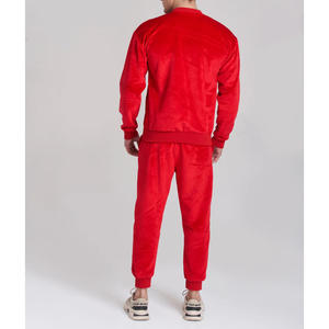 Ensemble de survêtement décontracté et confortable en mélange de coton, composé d'un sweat-shirt et d'un pantalon, idéal pour la détente quotidienne, le travail, les voyages ou les activités de plein air - Product Image 2