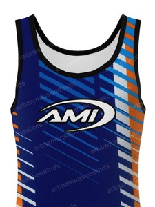 <b>Wrestling</b> Sportswear <b>Singlet</b> with Athletic Design and Stretch Fabric for Intensive Training Activities <b>Wrestling</b> <b>Singlet</b> - Product Image 4