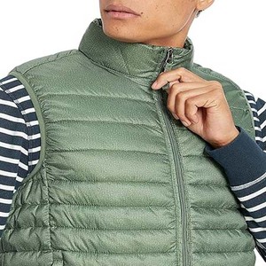 2025 Wholesale Best Selling Men's Sleeveless Vest Puffer <b>Jackets</b> High Street Pakistan Cheap Price New Style Polyester Nylon - Product Image 5