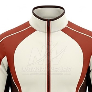 Sports <b>Cycling</b> Outerwear With Lightweight Wind Resistant Fabric Full Zip Front Breathable Construction <b>Reflective</b> Trim - Product Image 6