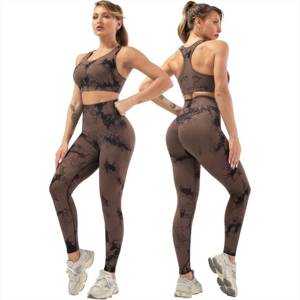 2026 Arrived Fully Customized Fitness Sports 3 Piece <b>Set</b> For Women Sublimation Print Full Length Yoga <b>Set</b> - Product Image 6