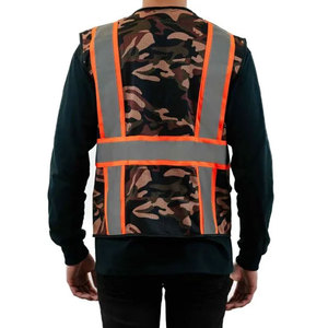 High Quality Reflective Tape Safety Vest <b>Jackets</b> Hi Vis Working Wear Construction Warehouse <b>Worker</b> Uniform Vest <b>Jackets</b> - Product Image 2