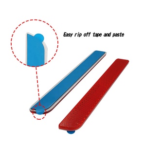 Accesorios para motocicleta Reflectores adhesivos con certificación E-mark Material ABS Ajuste universal para una conducción segura - Product Image 4