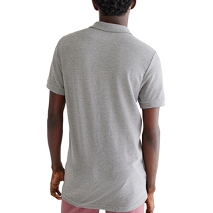Polo homme coupe classique en mélange de coton doux, manches courtes, confortable, décontracté, pour tous les jours, avec col côtelé - Product Image 5