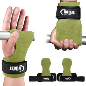 Agarraderas de Cuero Resistentes y Ajustables Hechas a Medida, Sin Tiza, para Entrenamiento en Gimnasio con Protección Profesional - Product Image 3