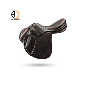 Selle d'équitation quotidienne en cuir et plastique, siège confortable, ajustement sécurisé - Product Image 6
