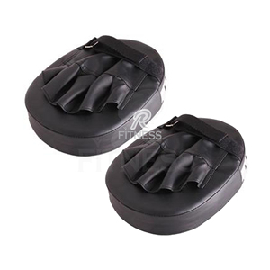 RC Fitness Wear Leather Dummy Boxing <b>Focus</b> <b>Pads</b> Lightweight Curved Design Durable Reinforced Stitching for Daily Gym Training - Product Image 1