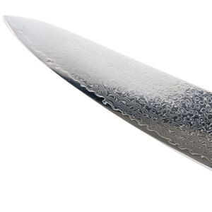 Cuchillo de chef de acero de Damasco de lujo con hoja estampada, herramienta de cocina de alto rendimiento para cortar y rebanar con precisión - Product Image 2