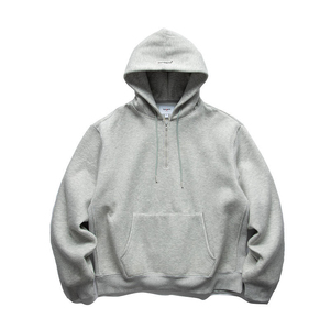 Ensemble sweat à capuche oversize et jogging unisexe personnalisé avec logo, 100 % coton, imprimé et brodé, style streetwear anime vierge - Product Image 3