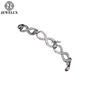 Export Quality Moissanite Diamond Gold/<b>Silver</b> Plated Tennis <b>Bracelet</b> for Unisex Wedding Gift From Indian Supplier - Product Image 2