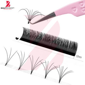 Pinzas de Precisión en Forma de L con Agarre de Corazón en Relieve, Antideslizantes, de Acero Inoxidable Rosa, para Extensiones de Pestañas de Volumen y Aislamiento - Product Image 6