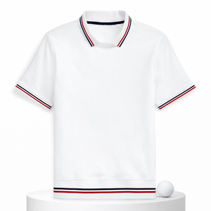 Polo de Algodón para Hombre, Color Sólido, de Secado Rápido, Liso, Premium, de Alta Calidad, Suave, Informal, para Golf, con Logotipo Personalizado - Product Image 3