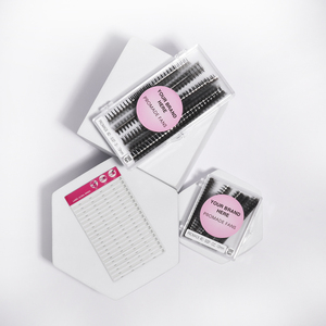 Tự Nhiên Màu Đen Siêu Tốc Độ Lông Mi Mua Số Lượng Lớn Pre-Made Tối Matte Miễn Phí Mẫu Fan Lông Mi Nhà Sản Xuất Phần Mở Rộng - Product Image 6