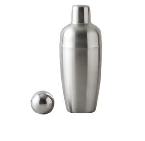 Shaker à cocktails durable, finition argentée, taille moyenne, design fonctionnel, fabriqué en Inde, fabricant de shakers à cocktails - Product Image 2