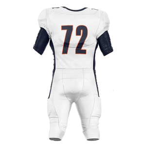 L'uniforme de football américain, conçu avec une conception de compression dynamique, améliore la flexibilité de mouvement et la performance athlétique globale. - Product Image 2