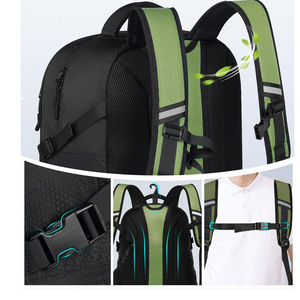Sac de basketball pour hommes, dernier design, multifonctionnel, léger, en nylon 1680D, avec fermeture éclair, logo personnalisé, 50-70L, 2025 - Product Image 4