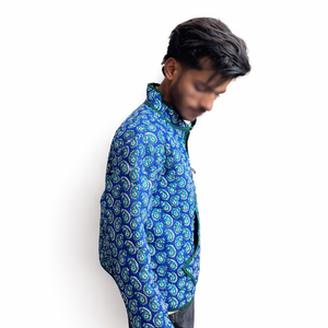 Veste en coton bohème Suzani à motifs floraux, manteau matelassé vintage imprimé Dobby, vêtement ethnique chic bohème pour femme, vêtements d'extérieur d'hiver, mode - Product Image 1