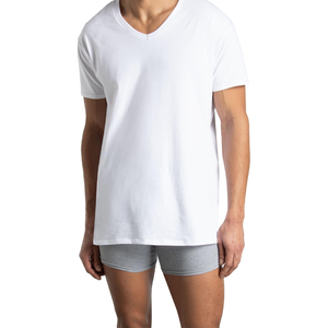 Camiseta de algodón de 330 g/m² para hombre, súper pesada, de 300 g/m², gruesa, oversize, con hombros caídos, cuello redondo y corte holgado. - Product Image 6