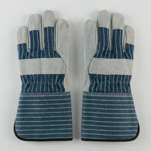 Nouvelles gants de sécurité en cuir de vachette pleine fleur robustes, pour usage industriel, protection personnelle et jardinage, excellente protection des mains - Product Image 2