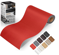 Cinta Adhesiva Impermeable para Reparación de Cuero, Kit de Reparación de Cuero Autoadhesivo para Muebles, Sofás, Asientos de Coche, Bolsos, Reparación y Renovación