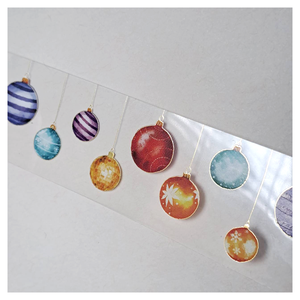 PET <b>Tapes</b> <b>Silver</b> Gold <b>Foil</b> Decorative Paper <b>Tape</b> - Product Image 6