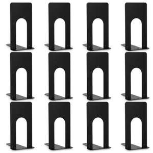 Sujetalibros de aluminio adecuados para interiores de estilo rústico, mesas de estudio, estanterías de biblioteca y organización de libros - Product Image 6