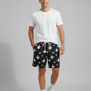 Ensembles courts pour hommes, respirants, tenue de tous les jours, ensembles courts pour hommes en coton doux pour un style de vie décontracté - Product Image 3