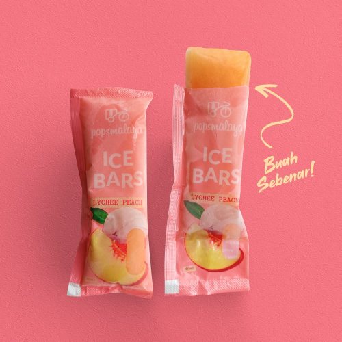 Халяль Pops Малайя 35 мл х 6 личи персик настоящий фруктовый сорбет с низким содержанием углеводов немолочная заморозка-домашние ледяные батончики без пакетиков готовое желе