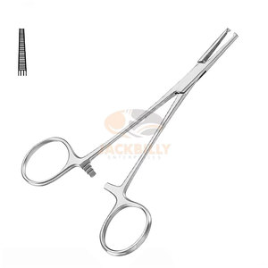 Pince Halsted pour artères 1x2 dents droites 12,5 cm (5 pouces) – Instruments chirurgicaux médicaux pour hémostase, chirurgie vasculaire et microchirurgie - Product Image 6