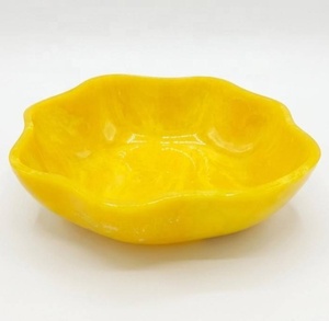 Ensemble de bols en résine bleue faits à la main, écologiques, empilables, compatibles lave-vaisselle, collection de vaisselle moderne et luxueuse - Product Image 6