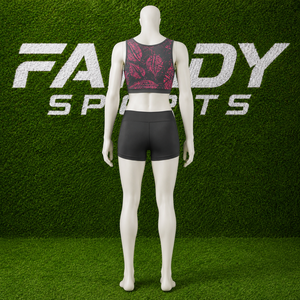 Custom Black Abstract Print Racerback Sports <b>Bra</b> High Support Women Gym Fitness Training Activewear Gym <b>Bra</b> OEM Activewear - Product Image 5