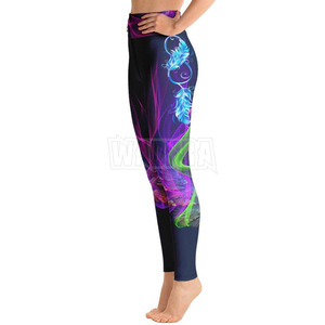 Leggings de sport taille haute pour femme, doux, compressifs, élastiques, de haute qualité, pour le jogging, la gym et le yoga - Product Image 5