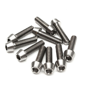 SDPSI DCTHexagon soquete DIN912 cabeça cônica titânio Gr5 Ti ouro soquete cônico parafuso parafusos de freio - Product Image 4