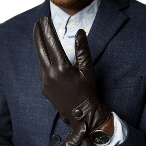 Gants en cuir tendance, meilleur style, logo et couleurs personnalisés, gants en cuir tendance disponibles à prix abordable - Product Image 2