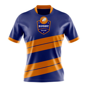 Conjunto de Uniforme de Rugby Sublimado Personalizado, Económico, Unisex, Tallas Grandes, al por Mayor, Transpirable, de Secado Rápido, para Entrenamiento y Partidos - Product Image 2