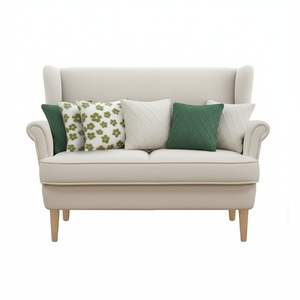 Juego de 6 Fundas de Almohada de Punto Trenzado con Diseño de Diamantes SOGA, Verde Bosque y Crema - Decorativas y para Cojines - Product Image 1