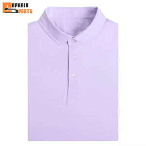 Camiseta de Golf Personalizada Ligera y Transpirable para Hombre, 88% Poliéster, 12% Andex, Polo de Golf Estampado de Calidad - Product Image 6