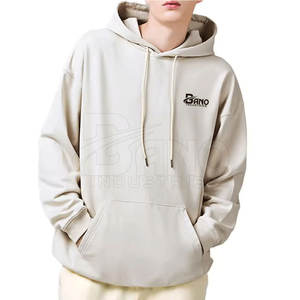 Sudadera con Capucha de Forro Polar Grueso y Cálido para Hombre, 100% Algodón, Diseño con Bolsillos, Ecológica y Transpirable - Product Image 2