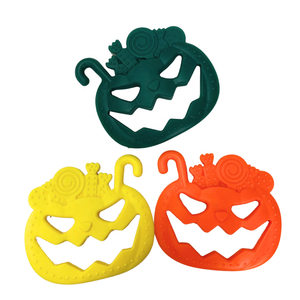 Citrouille anneau de dentition Silicone jouets de dentition pour bébés pour bébé jouet de dentition Flexible - Product Image 5