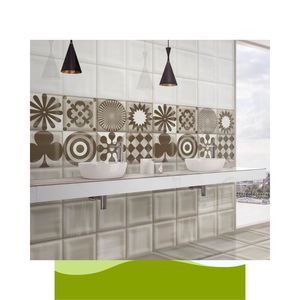 Elegantes Azulejos de Cerámica Súper Blancos de 300x600 mm para Entornos de Oficina Minimalistas y Decoración de Paredes Interiores Comerciales Sofisticadas - Product Image 3