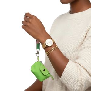 Mini pochette à bandoulière en nylon vert pour femme, petit sac à main portable, porte-monnaie décontracté, accessoire de voyage, cadeau - Product Image 5