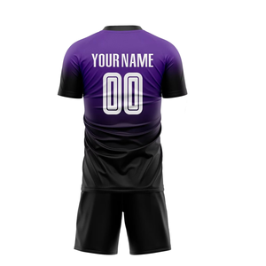 Uniforme de Fútbol Personalizado, 100% Poliéster, Secado Rápido, Transpirable, Conjunto de Camiseta para Entrenamiento y Partidos de Equipos Unisex para Adultos - Product Image 2
